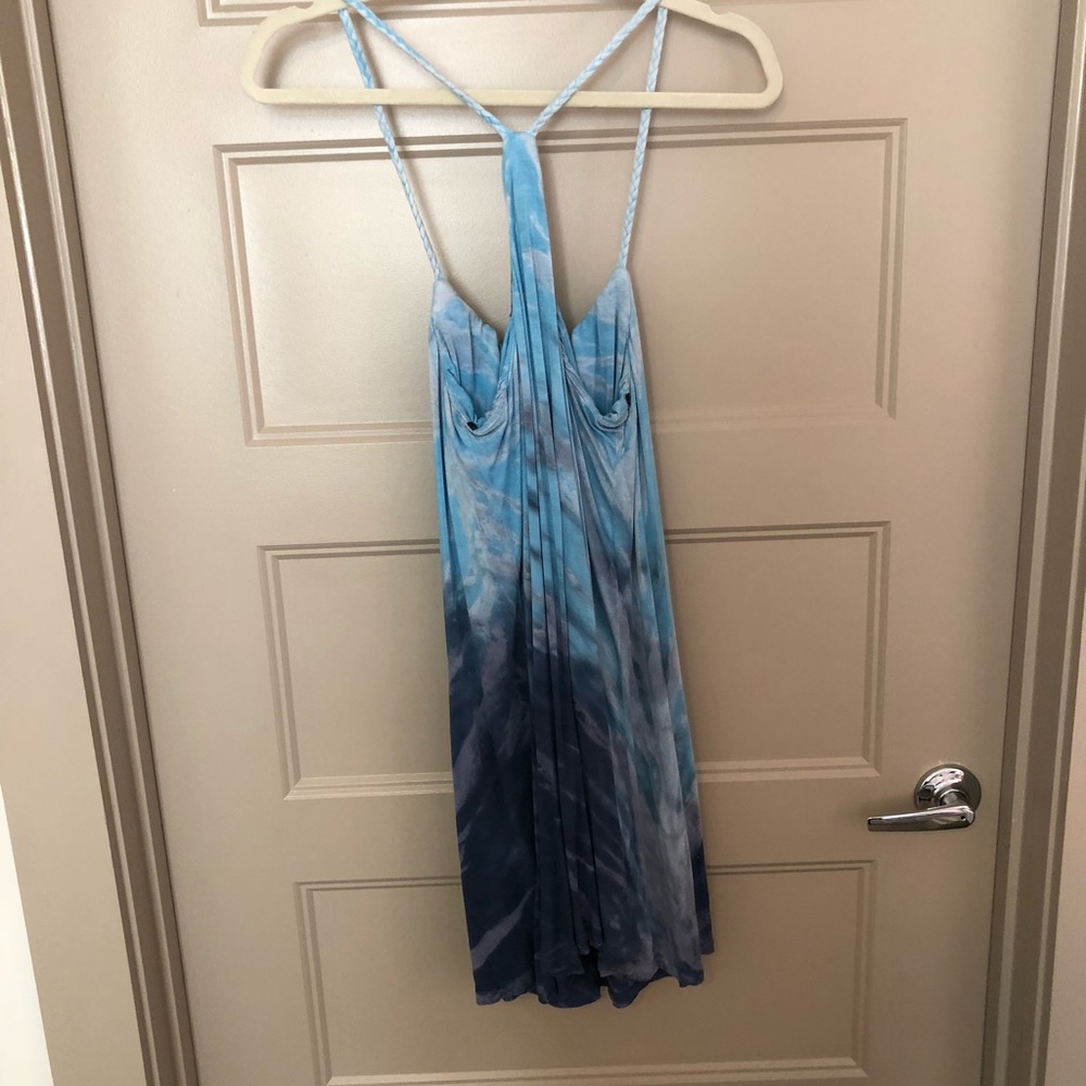 Gypsy 05 blue tie dye dress